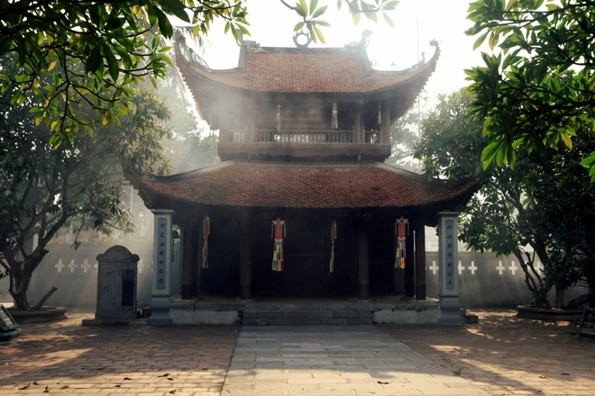 Không gian thanh tịnh trong chùa bối khê - 5
