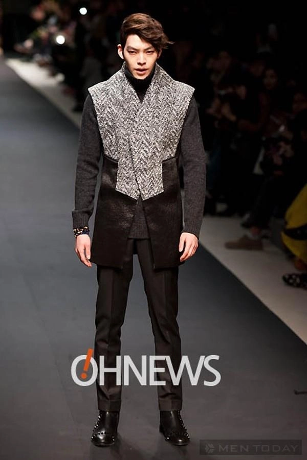 Kim woo bin the heirs sải bước trên sàn catwalk - 3