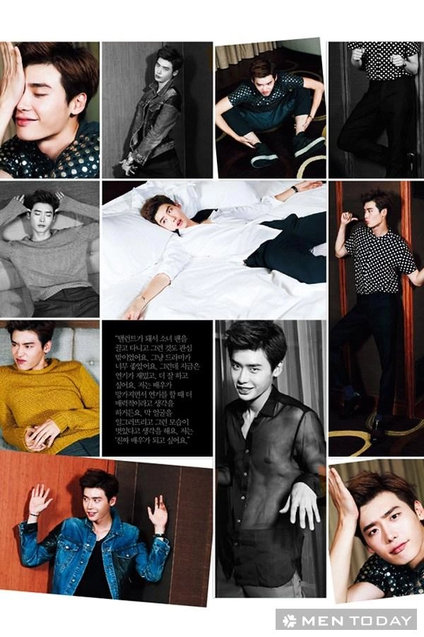 Lee jong suk đa phong cách trên các tạp chí tháng 10 - 29