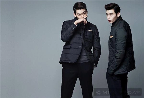 Lee jong suk và kim woo bin quyến rũ lịch lãm với tóc pompadour - 3