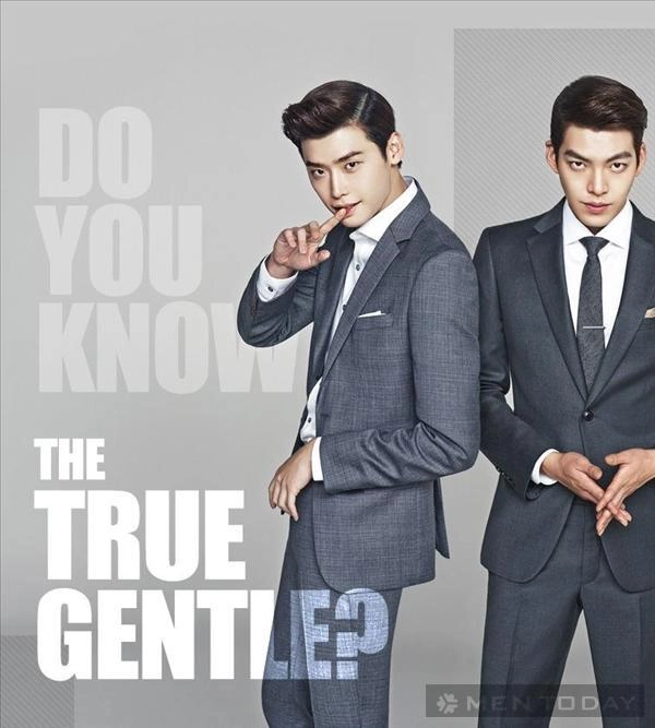 Lee jong suk và kim woo bin quyến rũ lịch lãm với tóc pompadour - 25