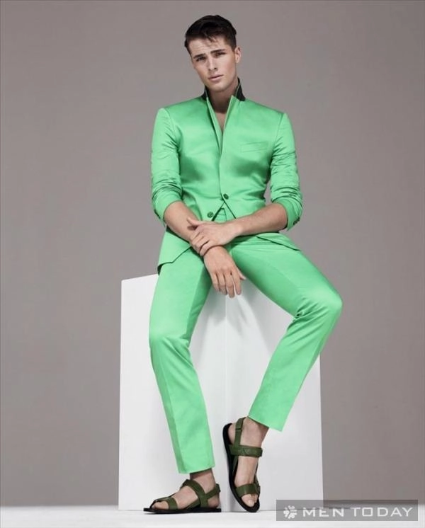 Lookbook thời trang nam xuân hè 2014 của versace - 2