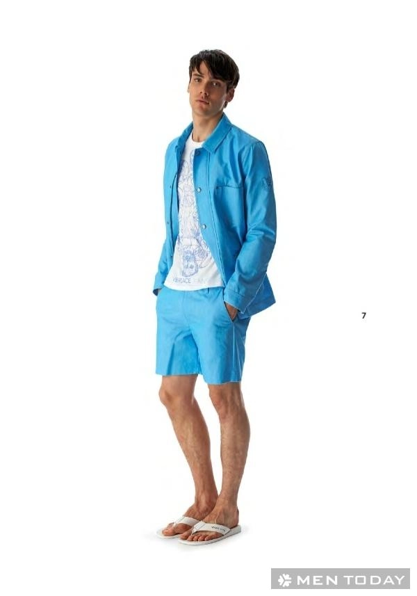 Lookbook thời trang nam xuânhè 2014 của versace - 10