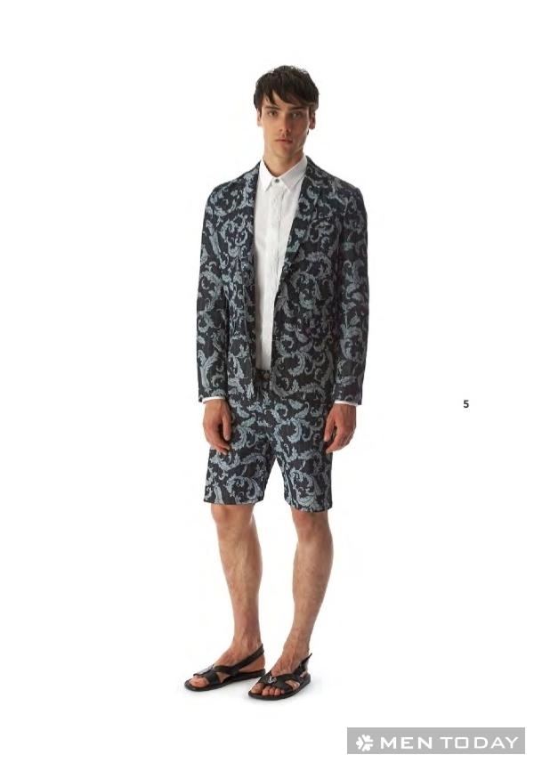 Lookbook thời trang nam xuânhè 2014 của versace - 12
