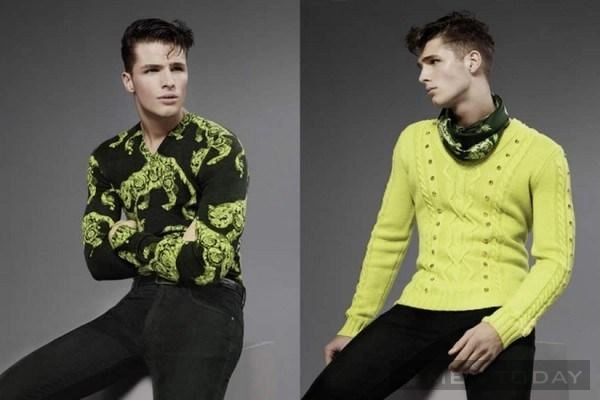 Lookbook thuđông 2013 táo bạo từ versace - 2
