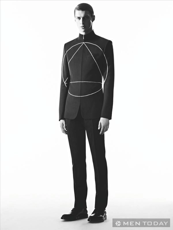 Matthew bell quyến rũ và hiện đại với trang phục dior homme - 2