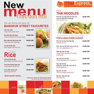 Menu mới tại nhà hàng thaiexpress - 3