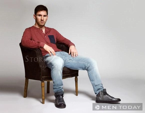 Messi bụi bặm và nam tính trong bộ ảnh thời trang - 1