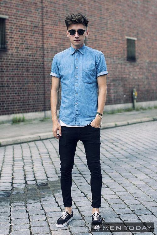 Mix đồ nam cực chất cùng jeansdenim qua streetstyle châu âu - 11