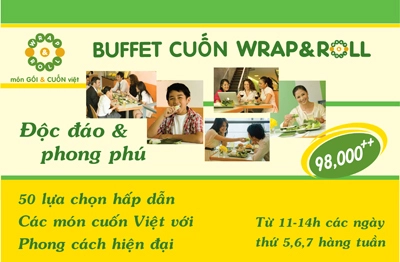 Món cuốn phong cách wrap - 1