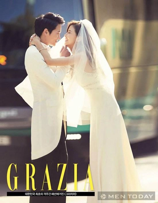 Ngắm bộ ảnh cưới ngọt ngào của ji sung - 1