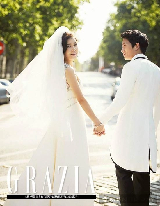 Ngắm bộ ảnh cưới ngọt ngào của ji sung - 2