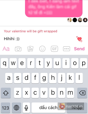 Thử ngay tính năng gửi quà valentine cho người thương bằng facebook messenger - 1