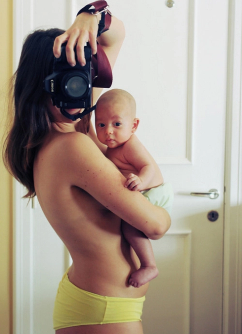 Người mẹ tự chụp ảnh 9 tháng mang bầu - 10