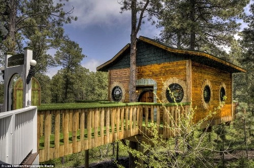 Nhà nghỉ trên cây cho người hâm mộ the hobbit - 8