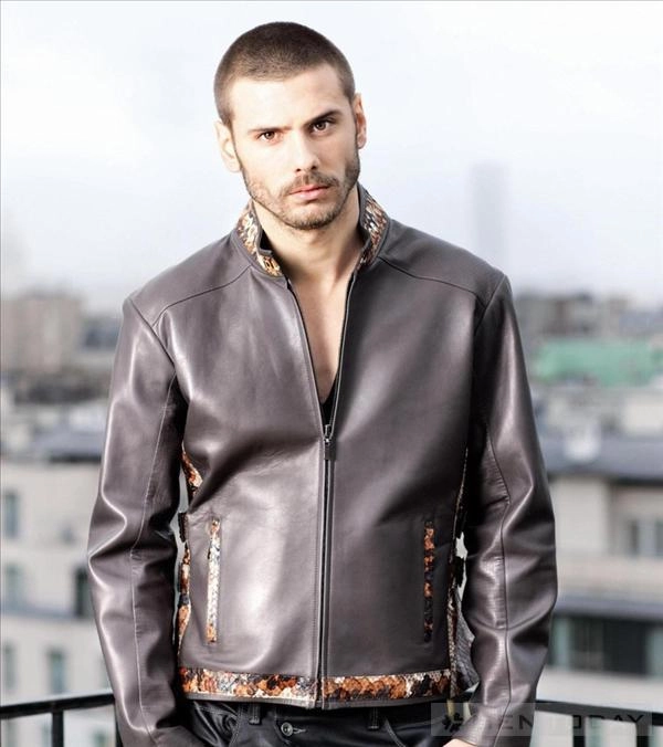 Những mẫu áo khoác da sang trọng cho nam giới - 3