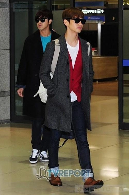 Những sao nam k-pop có thời trang sân bay ấn tượng 2012 - 6
