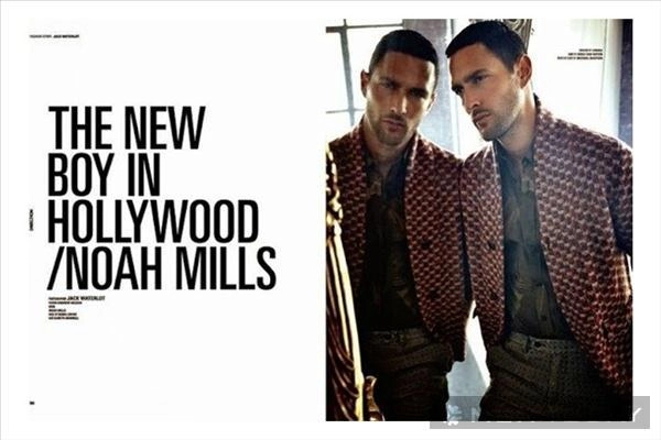 Noah mills quý ông mùa thu sành điệu trên dsection - 2