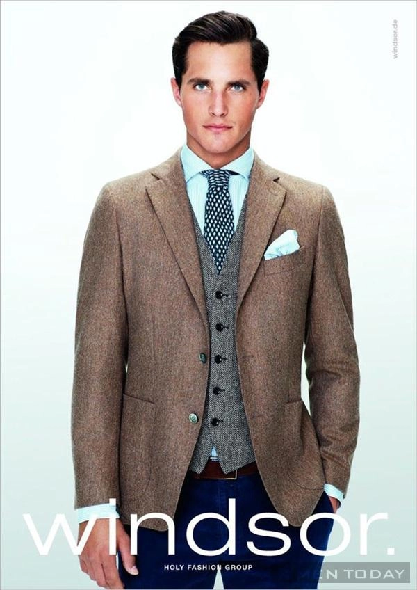 Ollie edwards lịch lãm với những mẫu suit của windsor - 4