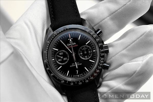 Omega speedmaster dark side of the moon đồng hồ cho quý ông nam tính - 5