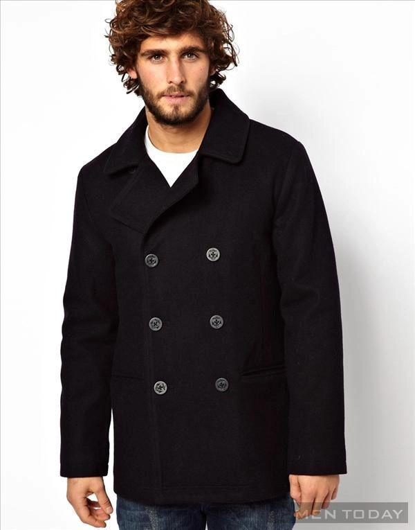 Pea coat mẫu áo khoác các chàng nên có trong tủ đồ đông 2013 - 16