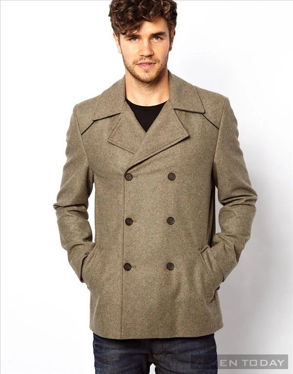 Pea coat mẫu áo khoác các chàng nên có trong tủ đồ đông 2013 - 17