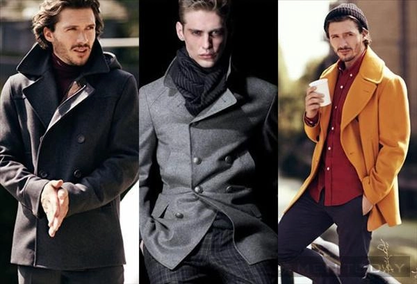 Pea coat và 4 cách phối đồ nam mùa đông 2013 - 1