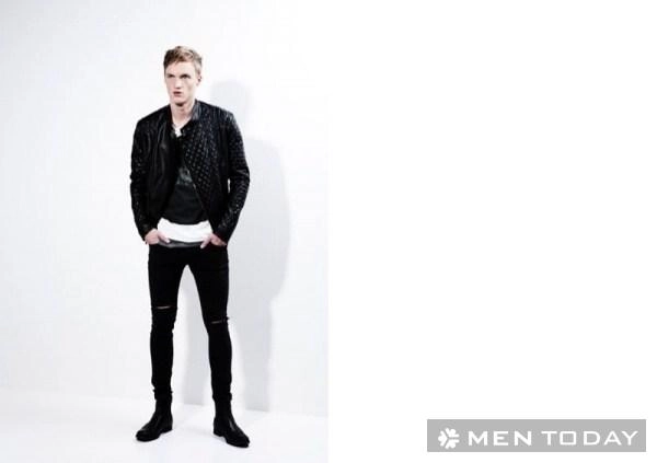 Phảng phất chất rock trong lookbook holiday 2013 của bershka - 1
