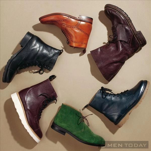 Phối đồ nam đa phong cách với boots cho chàng đón thu đông - 1