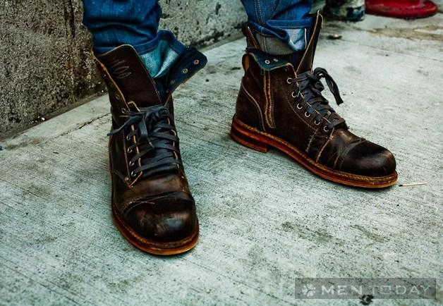 Phối đồ nam đa phong cách với boots cho chàng đón thu đông - 2