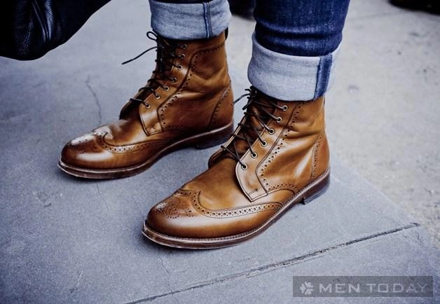 Phối đồ nam đa phong cách với boots cho chàng đón thu đông - 11