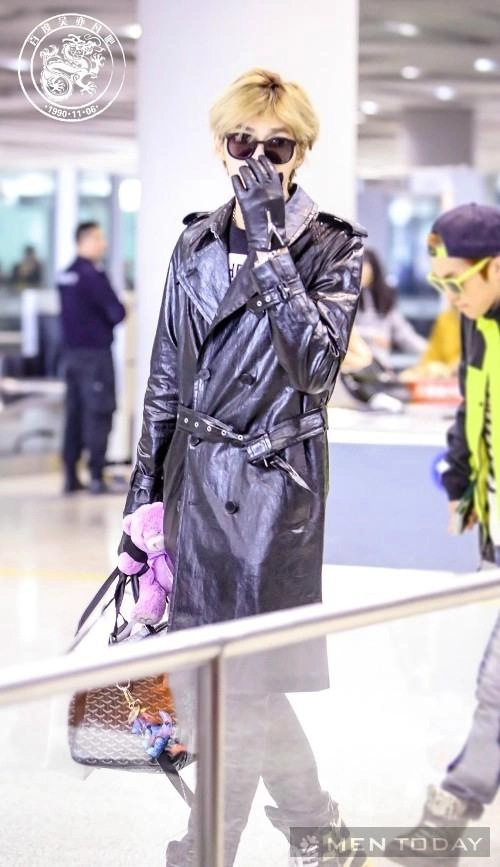 Phong cách thời trang sân bay ấn tượng của kris exo - 6