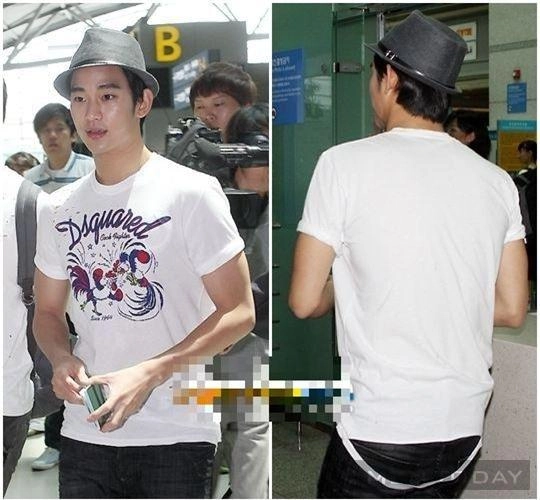 Phong cách thời trang sân bay trẻ trung và ấn tượng của kim soo hyun - 6