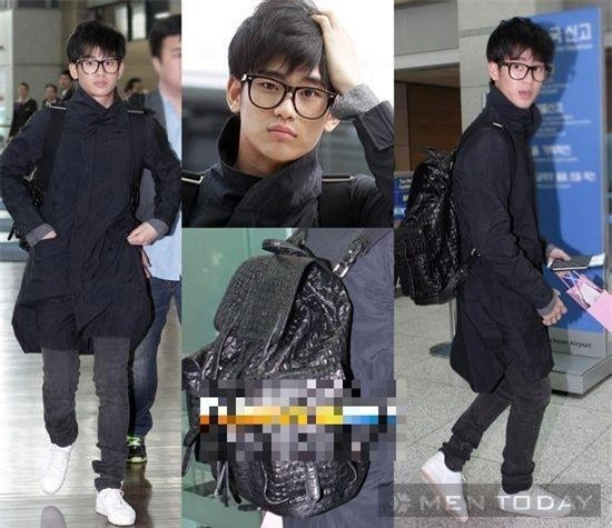 Phong cách thời trang sân bay trẻ trung và ấn tượng của kim soo hyun - 7