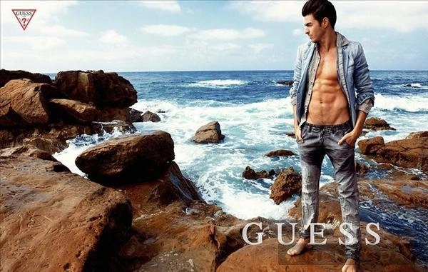 Phóng khoáng cùng denim trong chiến dịch xuânhè 2014 của guess - 2