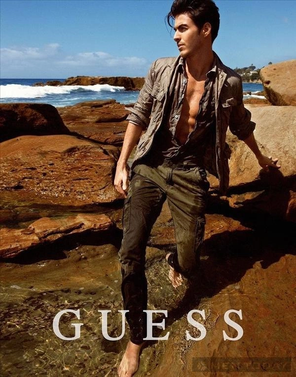 Phóng khoáng cùng denim trong chiến dịch xuânhè 2014 của guess - 7