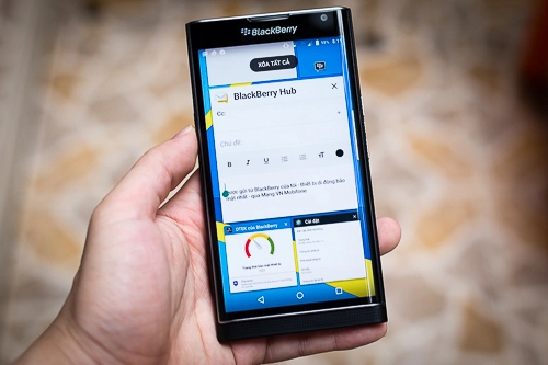 Priv - blackberry chạy android đầu tiên xuất hiện ở việt nam - 2
