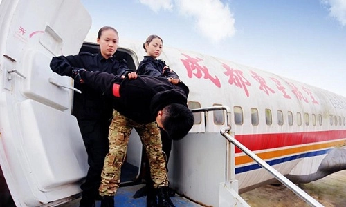 Quá trình khổ luyện của nữ tiếp viên hàng không trung quốc - 3