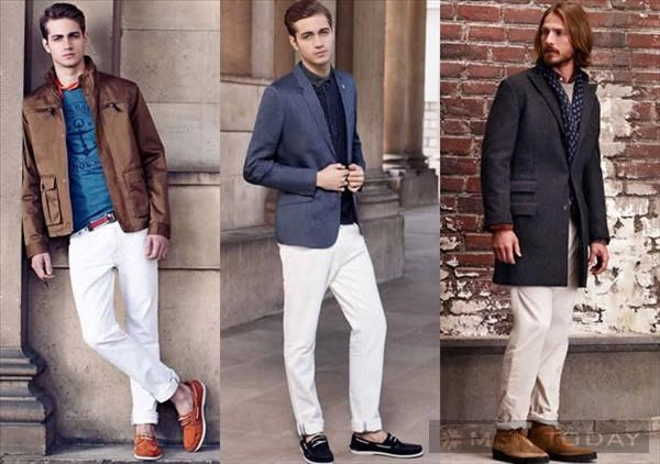 Quần jeans trắng xu hướng thời trang nam hè 2014 - 6