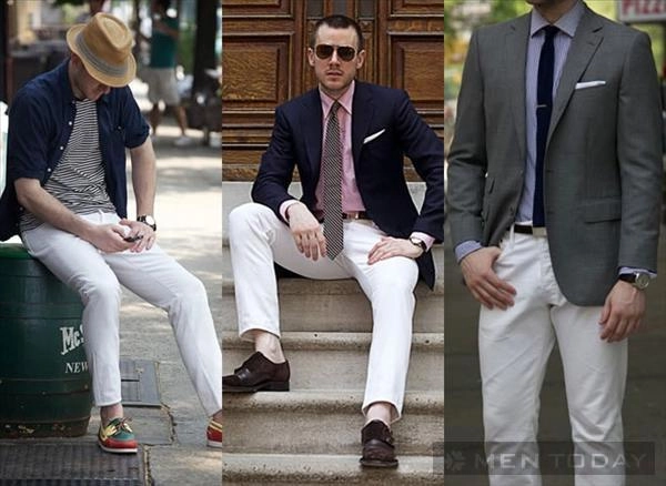 Quần jeans trắng xu hướng thời trang nam hè 2014 - 7