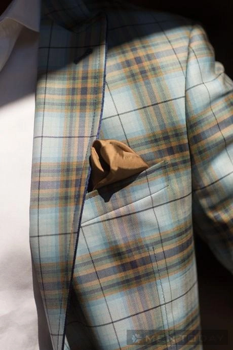 Quý ông lịch lãm với khăn vuông bỏ túi tại new york fashion week 2014 - 4