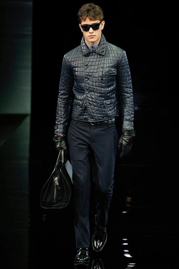 Quý ông sang trọng lịch lãm cùng bst thu đông 2014 của giorgio armani mfw - 21