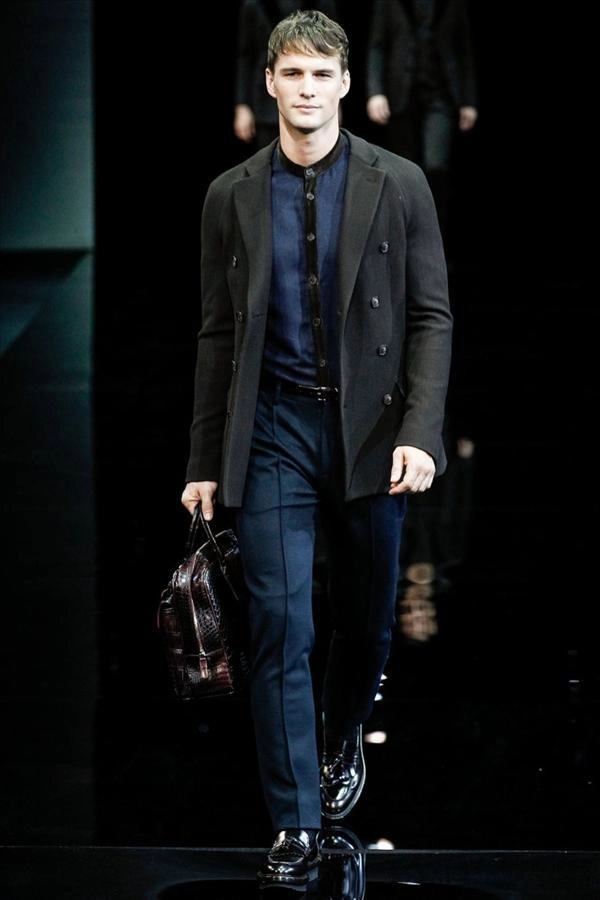 Quý ông sang trọng lịch lãm cùng bst thu đông 2014 của giorgio armani mfw - 41