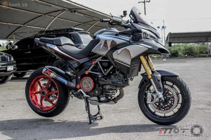 R 102 13h pkl ducati multistrada 1200 với phiên bản độ đậm chất thể thao - 2