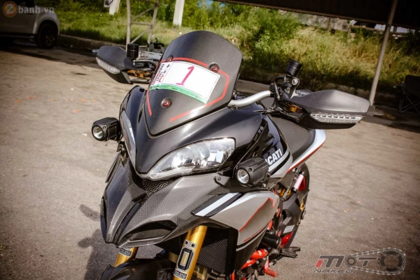 R 102 13h pkl ducati multistrada 1200 với phiên bản độ đậm chất thể thao - 4