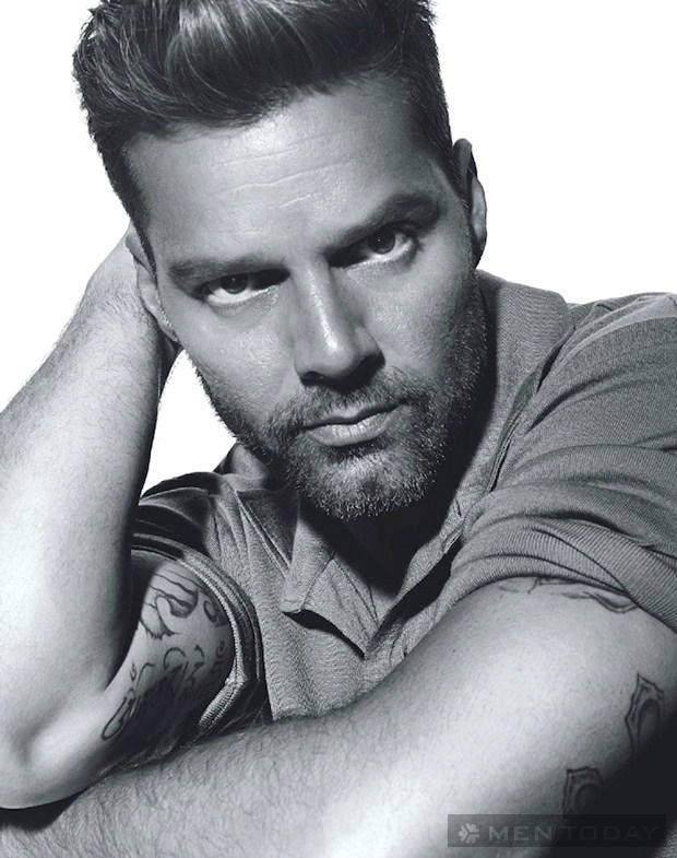 Ricky martin phảng phất nét trầm mặc trên tạp chí gq - 3