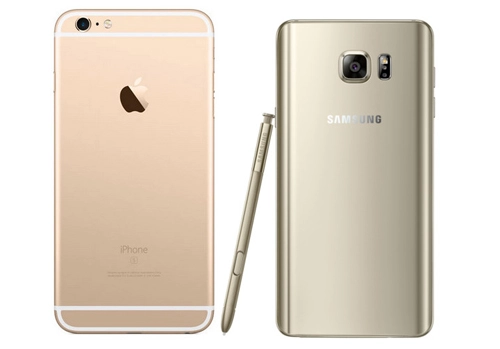 Samsung galaxy note 5 đọ sức iphone 6s plus - 4