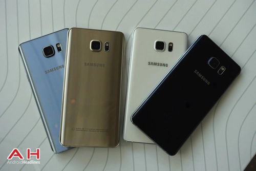 Samsung ra galaxy note 5 màu vàng hồng - 2