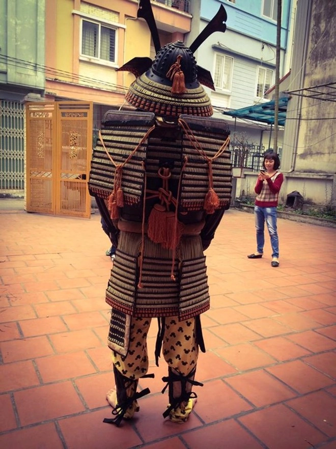 Samurai lái môtô pkl đón tết ở hà nội - 2