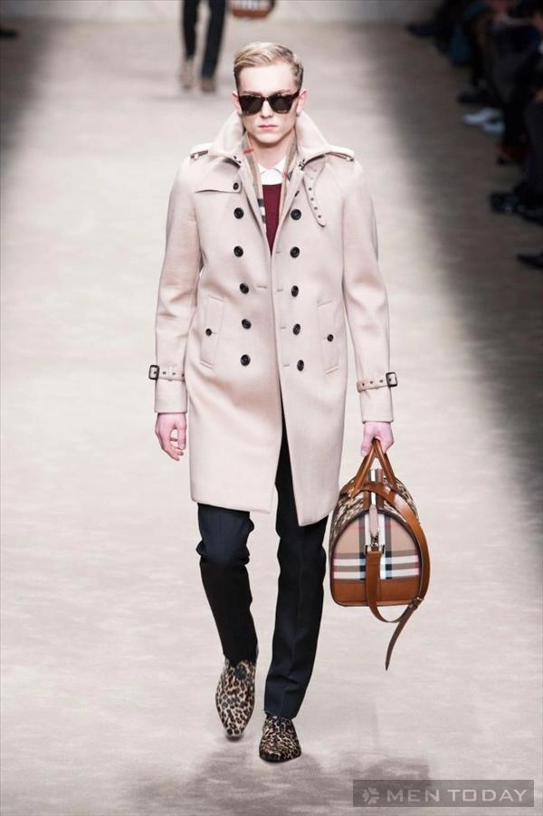 Sang trọng và cá tính với bst thời trang nam thu đông 2013 của burberry - 2